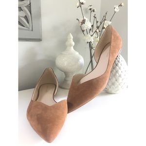 MARC FISHER - SUNNY HALF D’ORSAY FLATS - LIKE NEW!